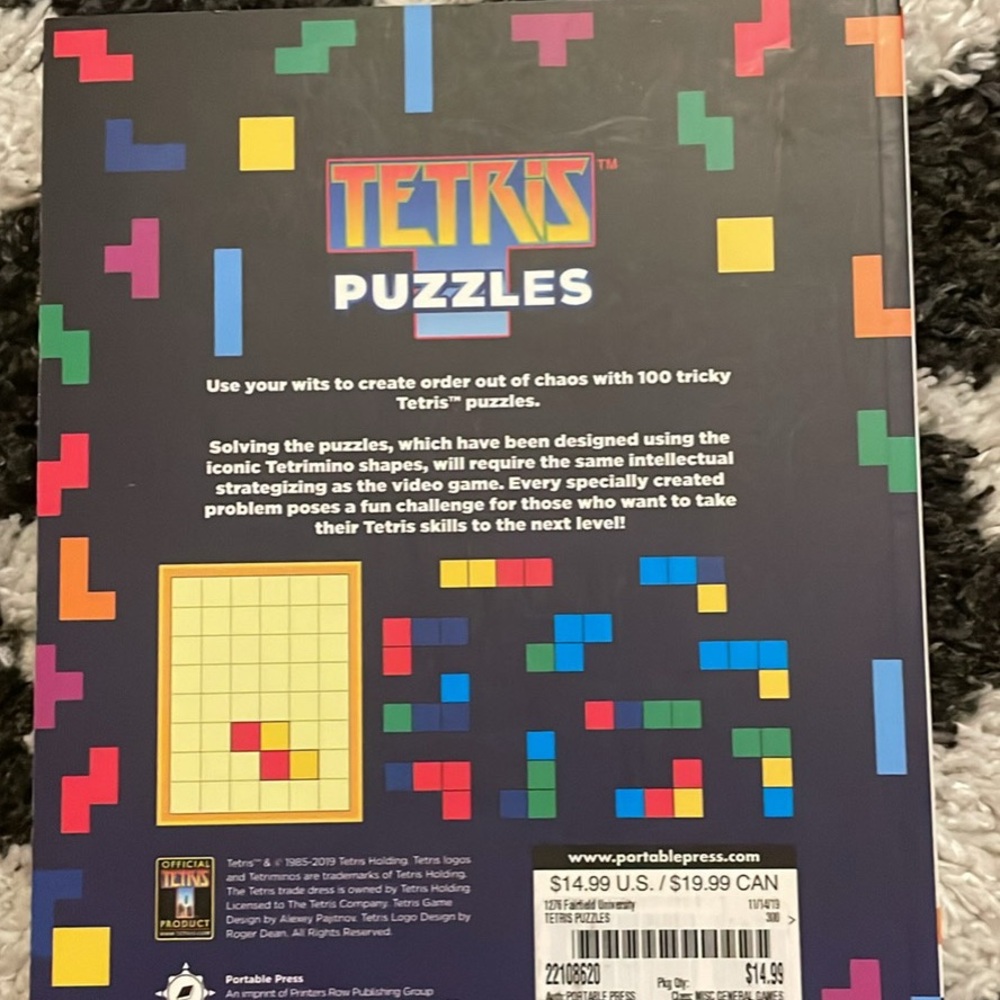 Tetris Puzzles Book - Picture 2 of 5